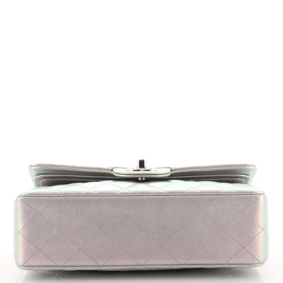 Chanel Classic Double Flap Bag Quilted Iridescent Calfskin Small - Picture 5 of 7